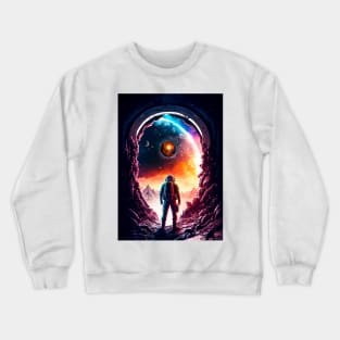 Planetary Collision Crewneck Sweatshirt